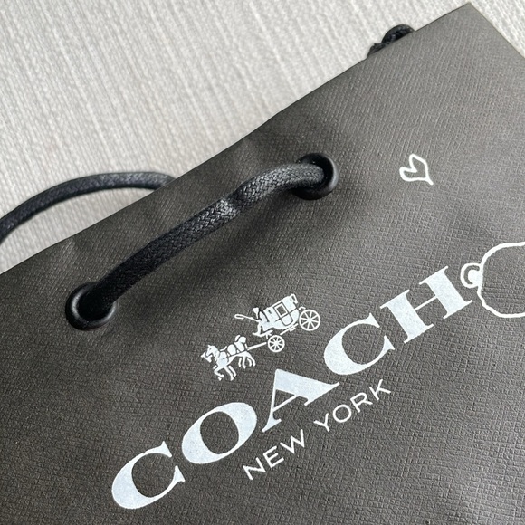 Coach authentic Black paper bag with Snoopy Graphic - Picture 12 of 14